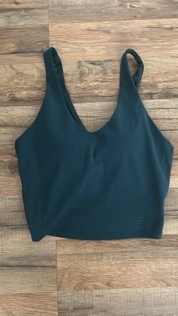 Workout tank with built-in bra