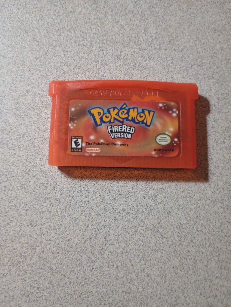 Pokemon FireRed Version For Game Boy Advance 