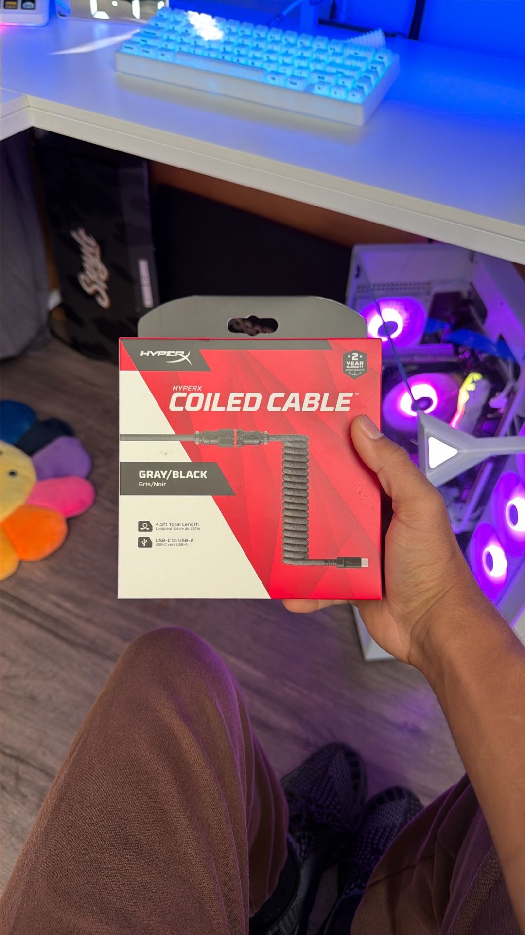 Hyper x Coil Cable, (UN-OPENED/UNTOUCHED)