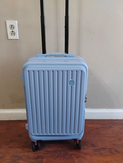 Luggage Light Blue Carry On