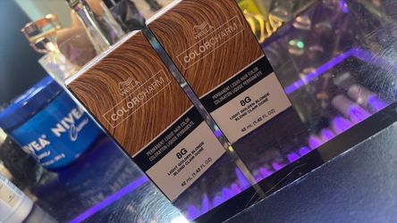 8G Light Golden Blonde Permanent Liquid Hair Color