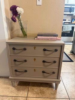 Vintage American of Martinsville 3-Drawer Nightstand