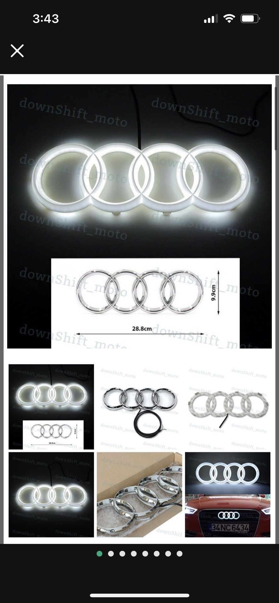Audi Led Grill