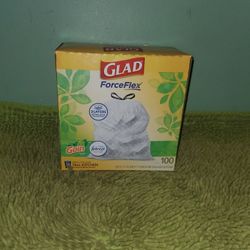 Glad 100 Trash Bags 13gallons Gain Scent 