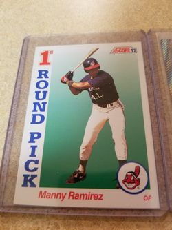 Manny Ramirez baseball cards