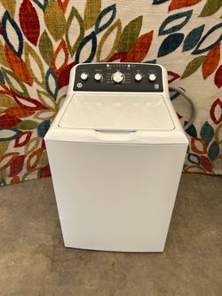 GE washer laundry