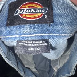 Dickies Loose Fit Double Knee Jeans