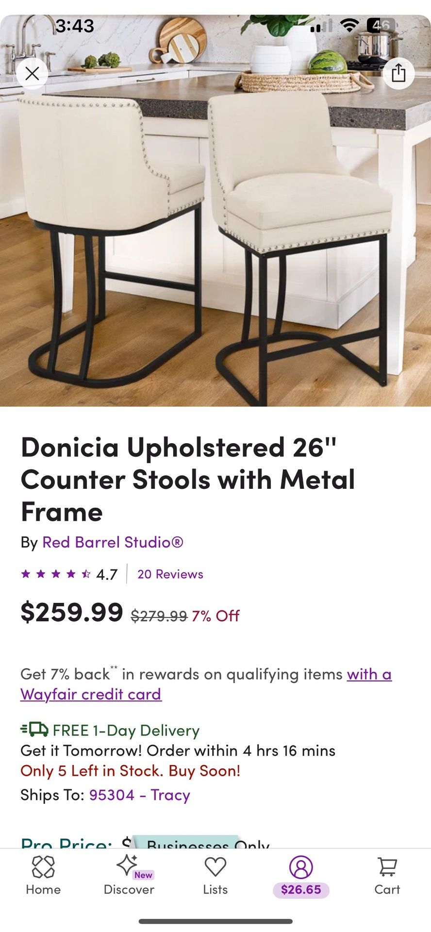 Set Of 2 Stool S