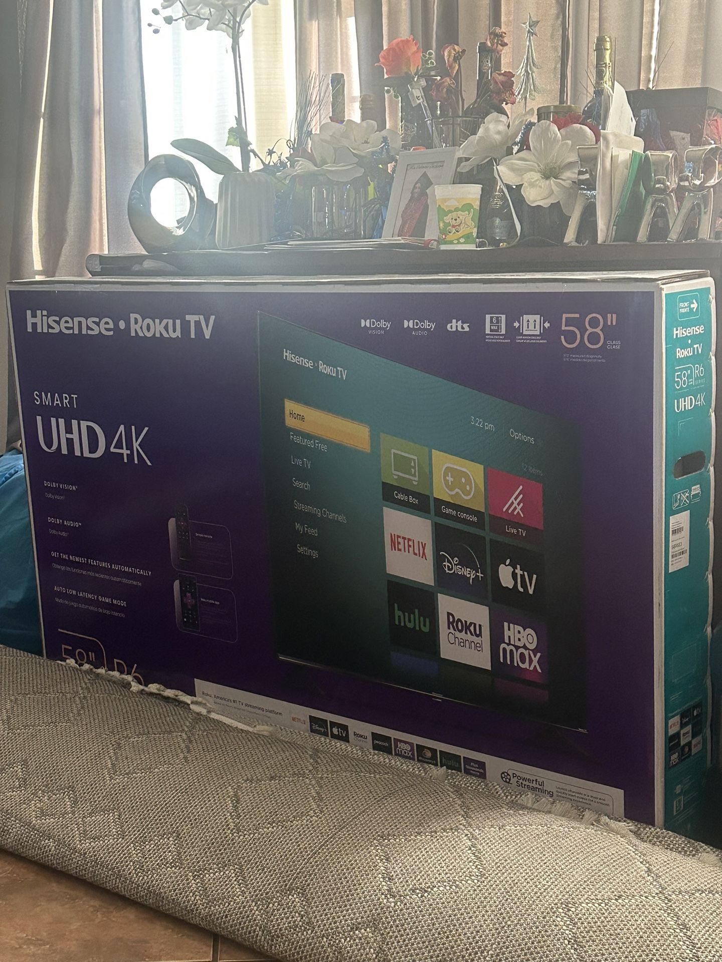 Brand New 58” TV