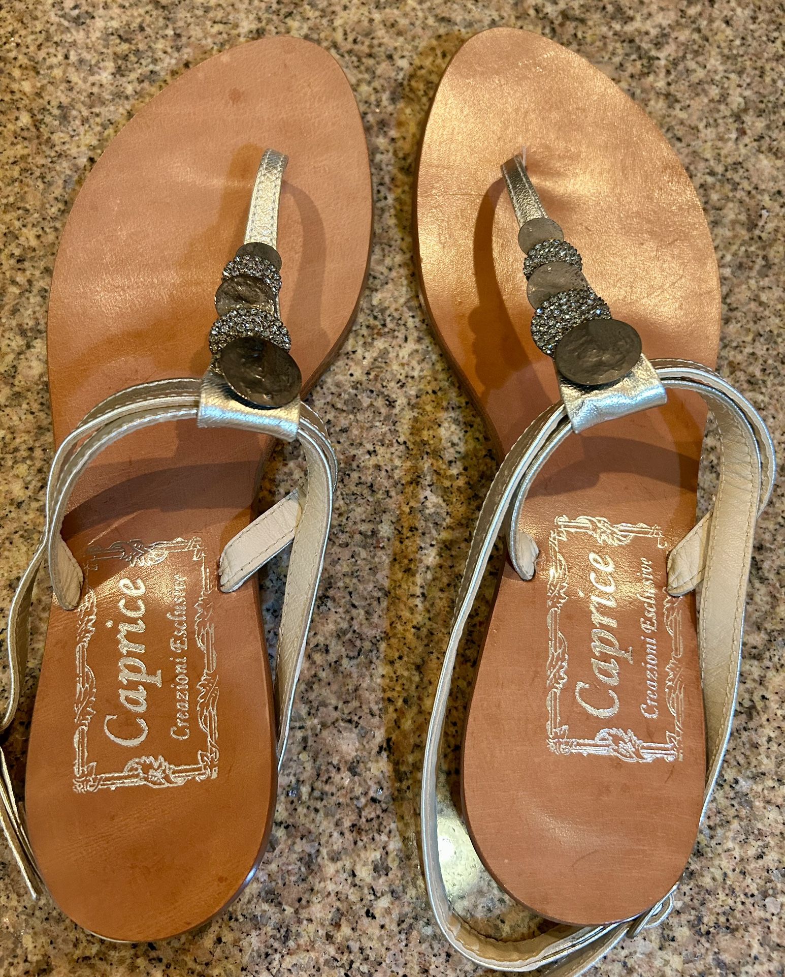 Caprice Leather Sandals