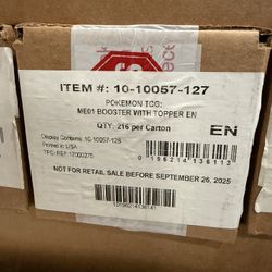 Mega Evolution Enhanced Booster Case 