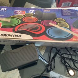 DRUM SET ROLL UP NEW OPEN BOX MISSING 2 Drumsticks PICK UP IN SYLMAR