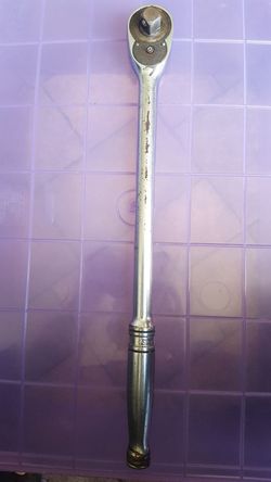 Snap-on 1/2" Chrome 15"rachet Model #SL715