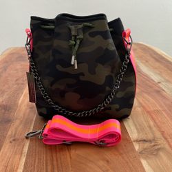 Haute Shore Neoprene Camo Zoe Buck Bag