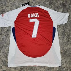 Arsenal Jersey Home 24 25 Saka # 7 
