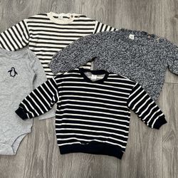 4 Piece Organic Cotton Baby's H&M Bundle Set  Size 18 Months