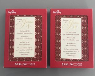 CHRISTMAS CARDS - (BRAND NEW)   BOTH FOR  $8.00