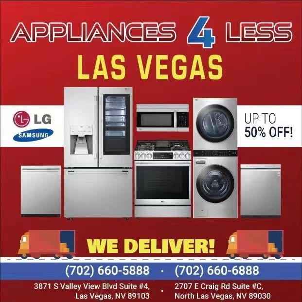 💥Appliances Store💥 New or 
Open Box — Never been used appliances. Save more money in your pocket👍