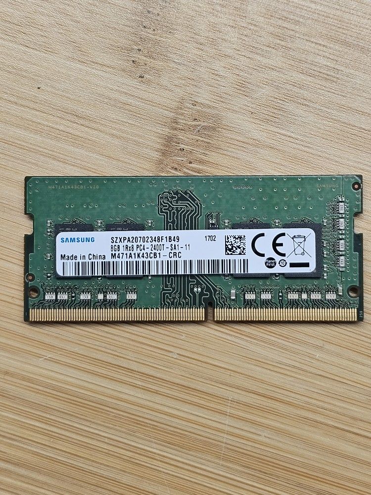 Samsung 8GB DDR4 SODIMM RAM