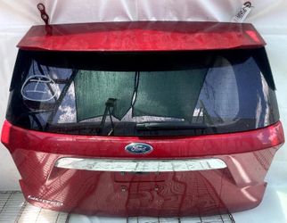 FORD EXPLORER INTERCEPTOR TRUNK LID DECK TAIL GATE HATCH RED (D4) 20-24 