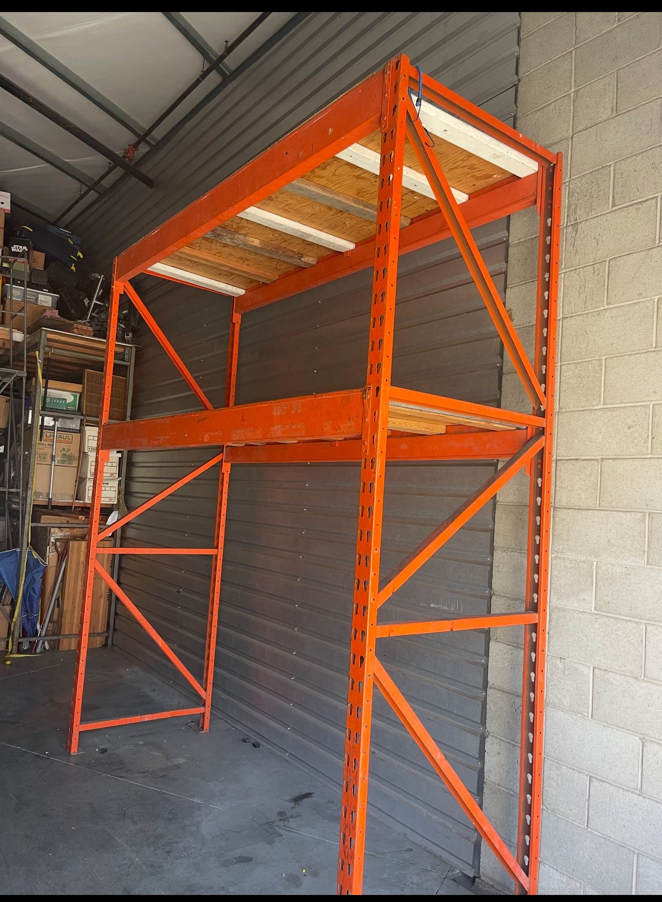Heavy-Duty Industrial Warehouse Storage Rack / Shelving Unit