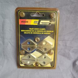 Mr. Gasket #9899 Valve Cover Clamps - Chrome