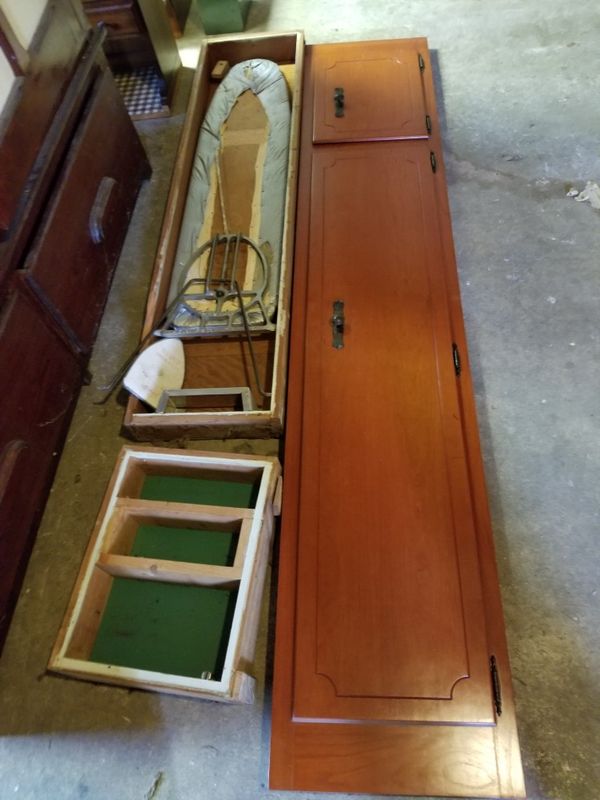 Antique Ironing Board With Wall Cabinet For In Lebanon Pa Offerup Antique Ironing Board With Wall Cabinet, Vintage Ironing Board Cabinet