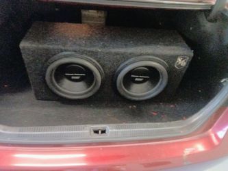 Two 12s 1600w amp
