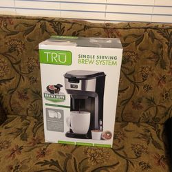 TRU Single Serving BREW SYSTEM