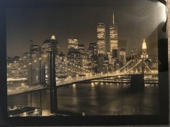 Black and White Picture of New York
