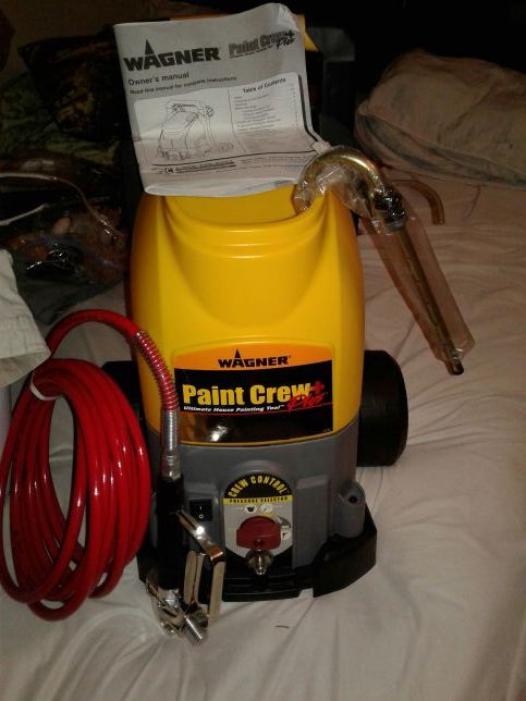 Wagner paint crew plus ultimate house painting tool