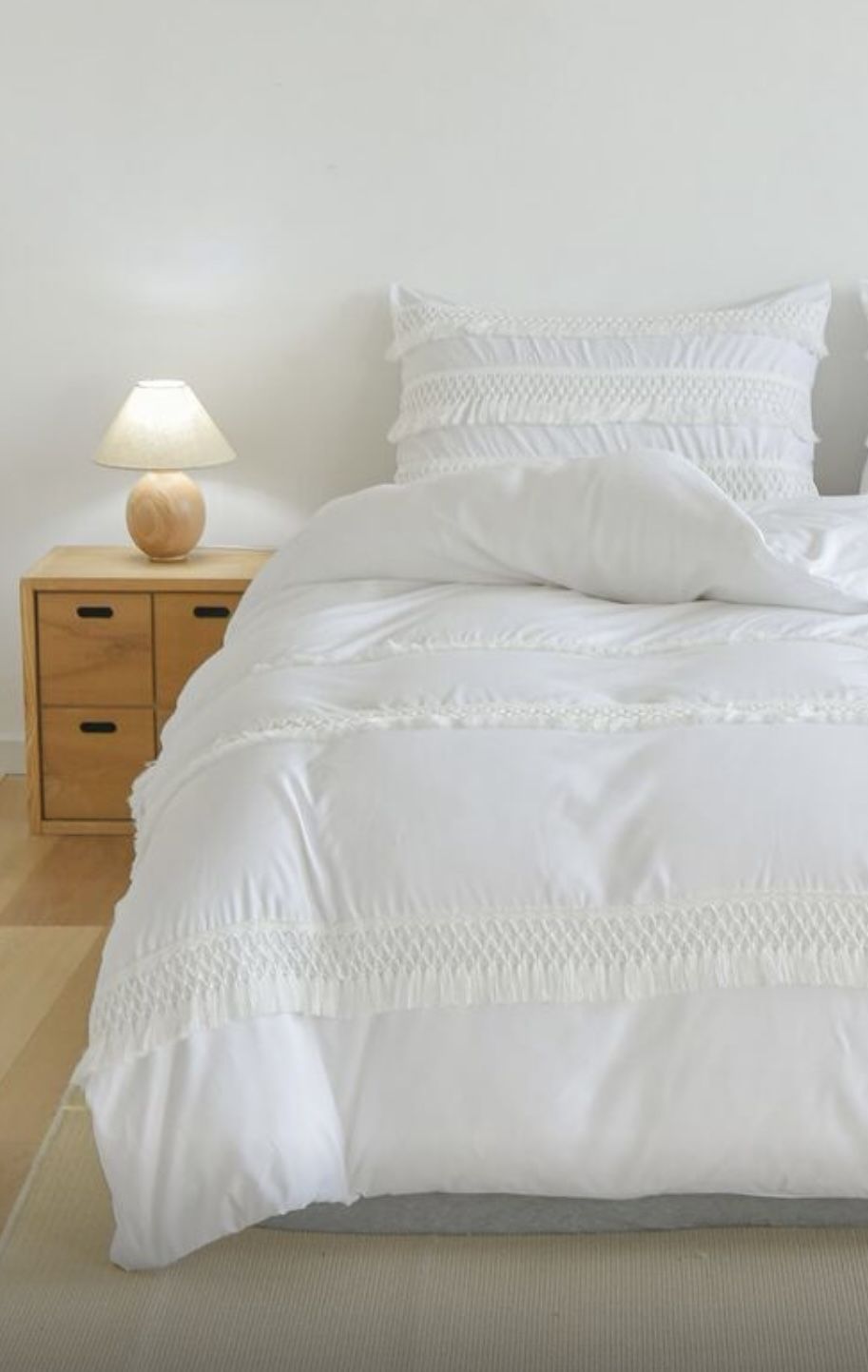 For Queen Bed With One Pillow Cover