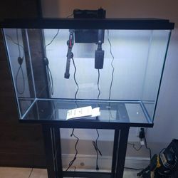 Fish tank with everything