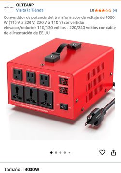 Convertidor de voltaje