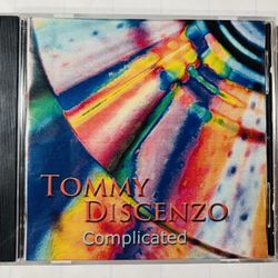 Tommy Discenzo Complicated CD Music Factory Sealed.