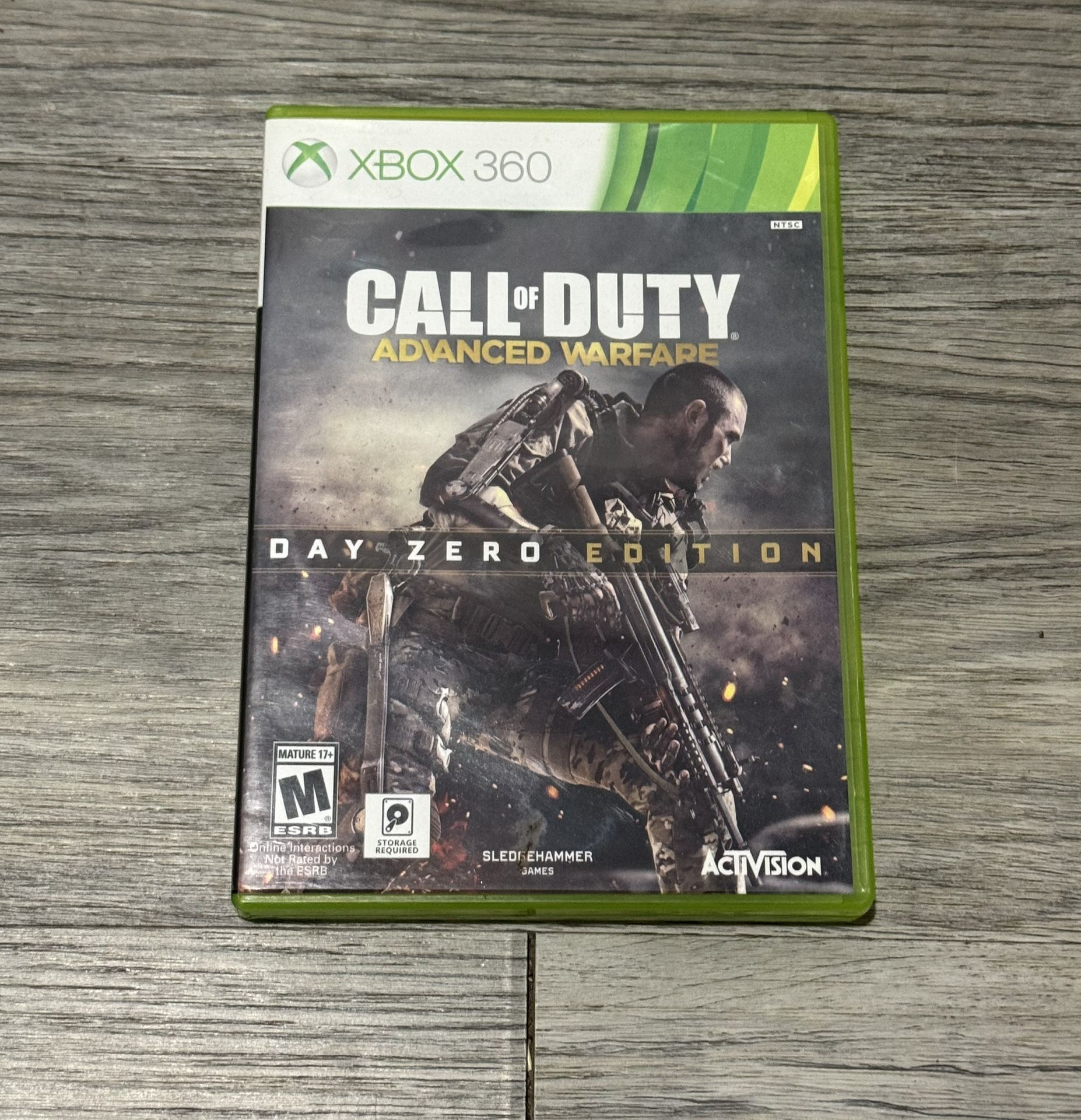 XBOX 360 Call Of Duty Advanced Warfare Day Zero Edition