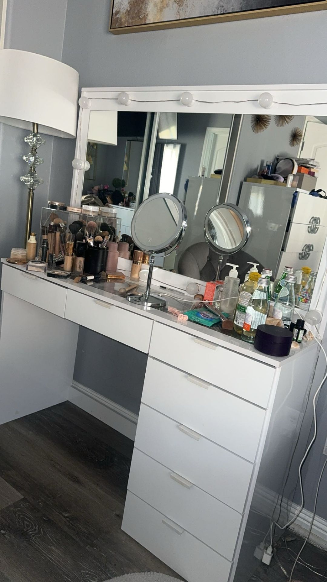 Make Up Vanity 7 Drawers 