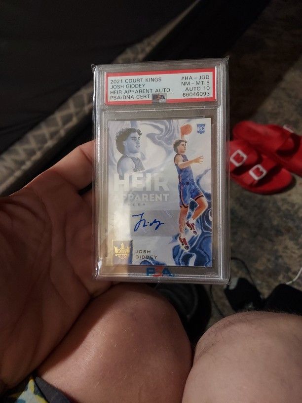 Josh Giddey Autograph Rookie