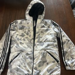 Adidas Puffy Jacket - Youth XL