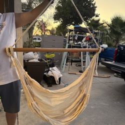 2  Boho Hammock Chairs 