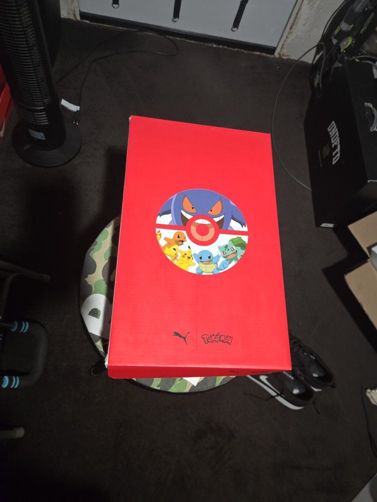 Puma Pokémon x Future Rider 'Bulbasaur' Men's Size 10 Or Women's Size 11.5 Excellent Condition With Og Box