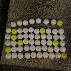 58 Used Kirkland Golf Balls 