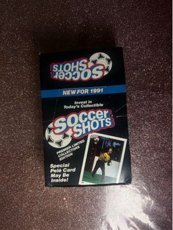 1991 Soccer Shots Series 1 trading cards