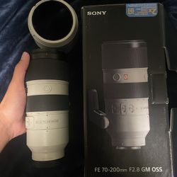 Sony - G Master FE 70-200 mm F2.8 GM OSS Full-Frame Telephoto Zoom Lens for E-Mount Cameras