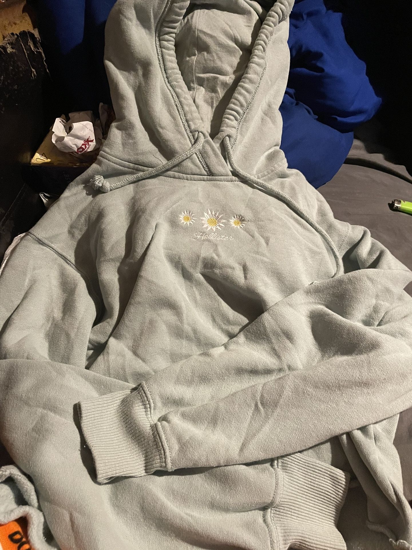 Hollister Cropped Hoodie