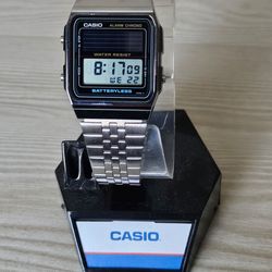 Casio AL-180w Solar Watch vintage working