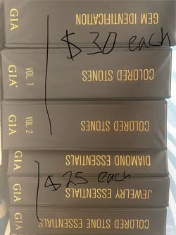 GIA Gemology books