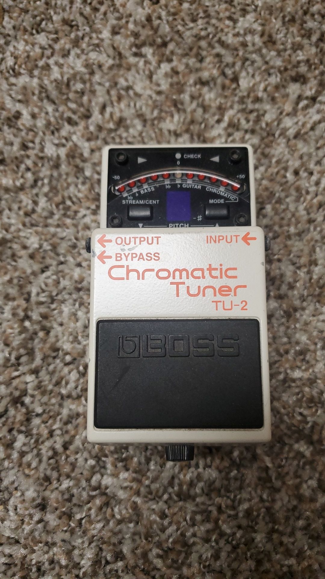 Boss Chromatic Tuner TU-2