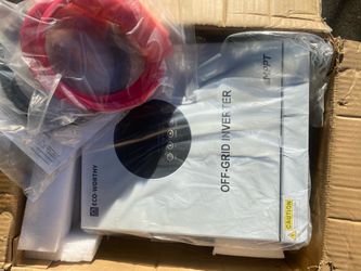 Inverter 48 volts 5000 watts split face hybrid