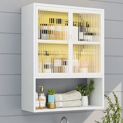 New And Unopened Wall Mounted Bathroom cabinet - 3 Tiered
